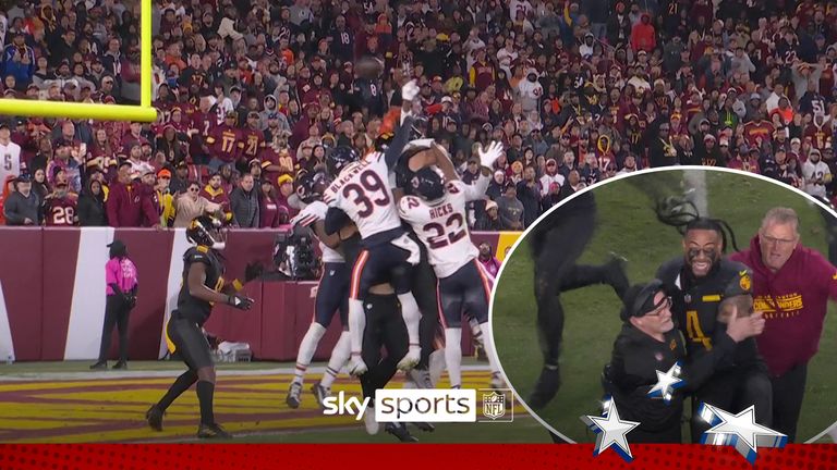 Chicago Bears-Washington Commanders ends with WILDEST 'Hail Mary ...