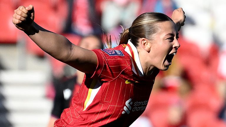 WSL: Liverpool vs Brighton - Latest score