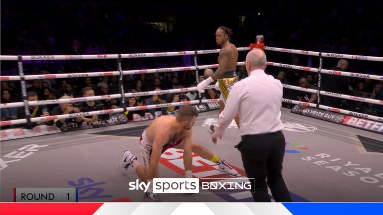 First punch knockdown! | Yarde drops Vilcans within 10 seconds!