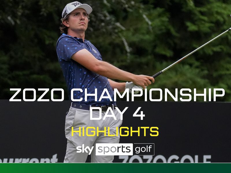 Zozo Championship | Day four highlights | Golf News | Sky Sports