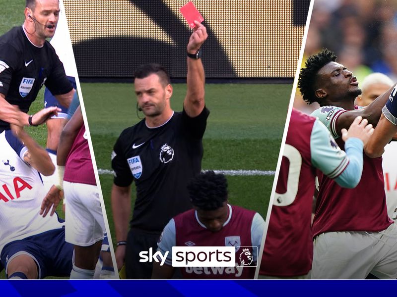 Kudus received a five-game ban after he was sent off for raising his hands  to Micky van de Ven and Pape Sarr in West Ham's 4-1 defeat against Tottenham