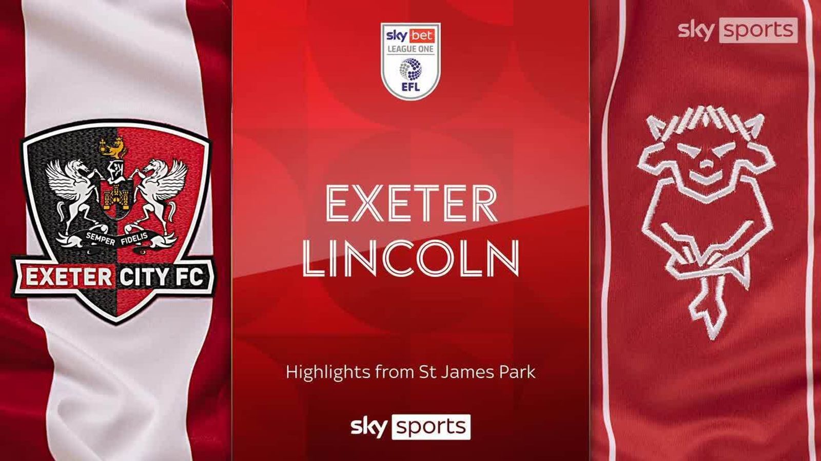 Exeter 0-0 Lincoln | League One highlights