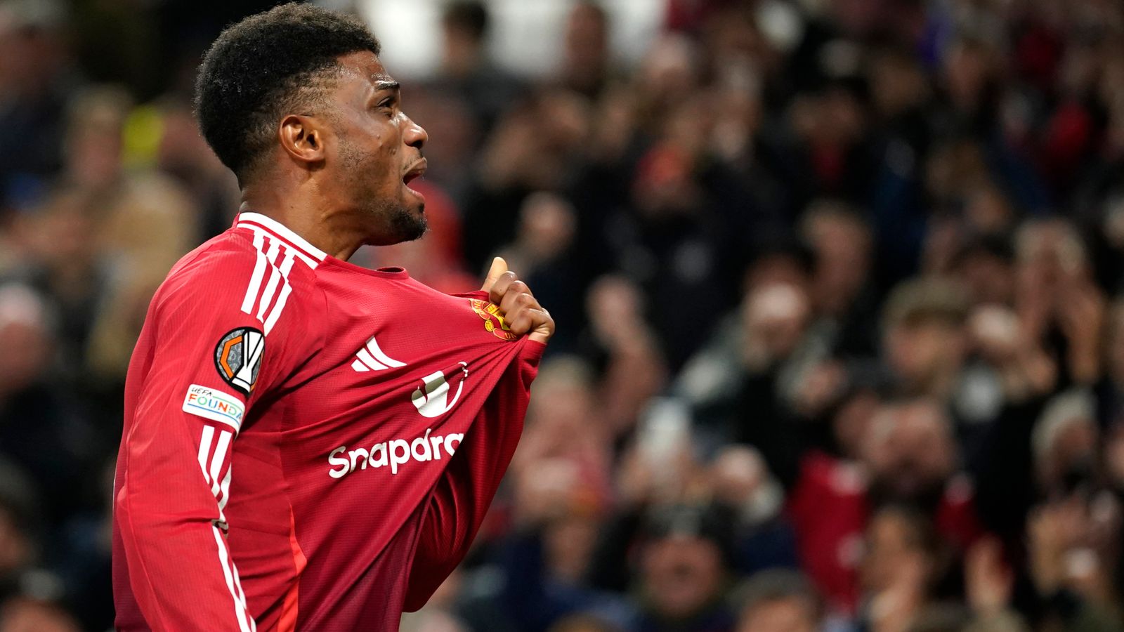 Manchester United 2-0 PAOK: Amad Diallo scores twice as Ruud van Nistelrooy oversees long-awaited European win