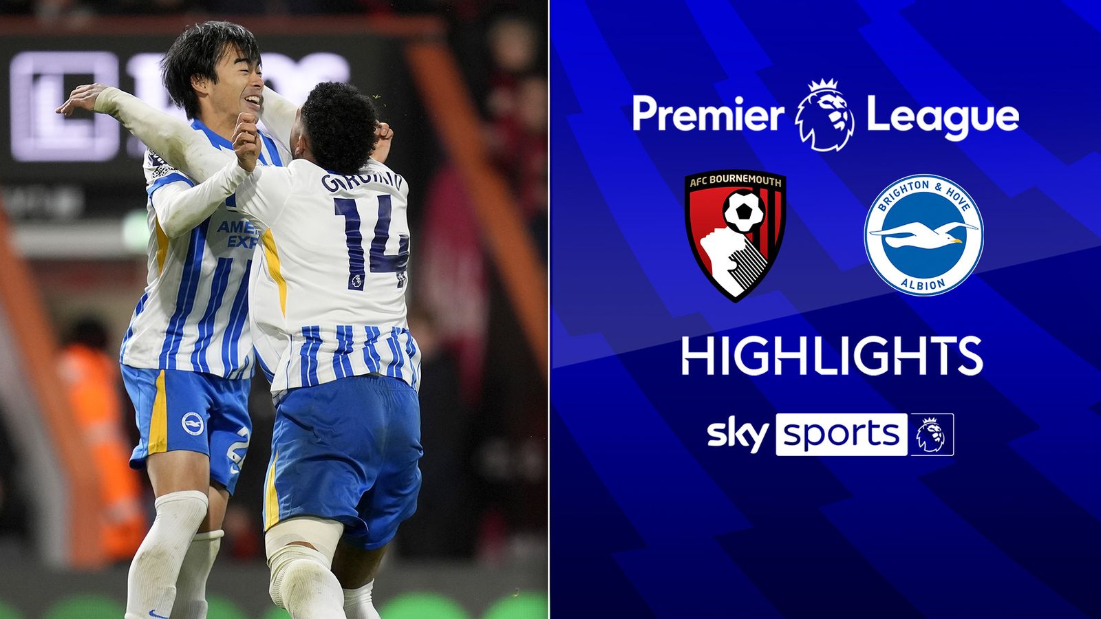 Bournemouth 1-2 Brighton | Premier League highlights