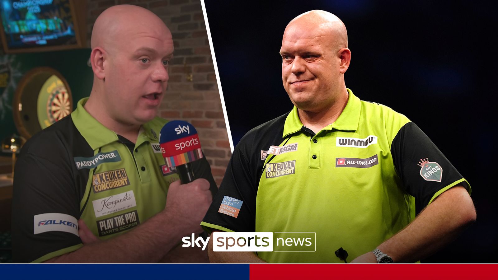 Michael van Gerwen Luke Littler doesn't scare threetime world