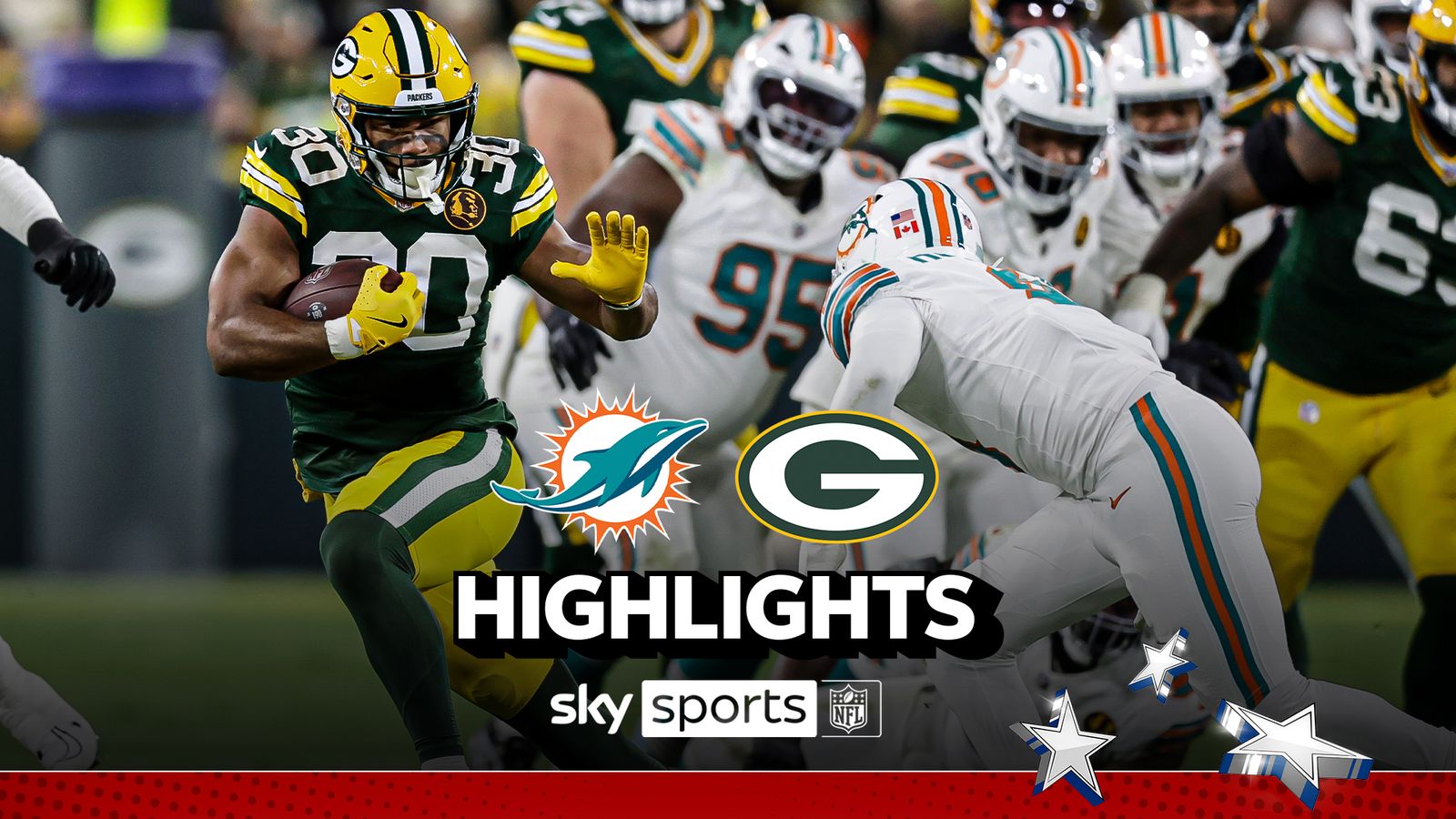 Miami Dolphins at Green Bay Packers 2024 Week 13 NFL highlights NFL