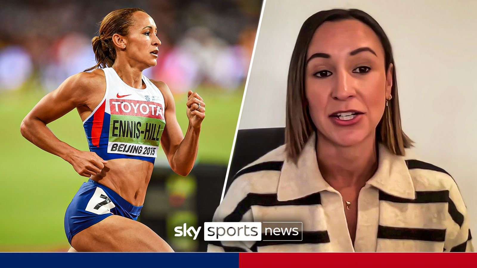 Jessica Ennis-Hill reacts to 'worrying' women's exercise study ...