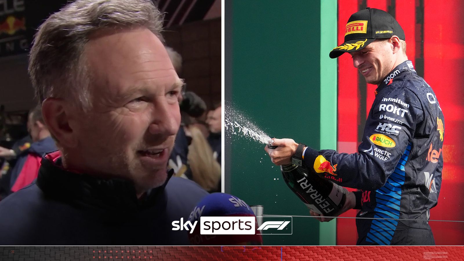 Christian Horner calls Max Verstappen 'one of the greats' after winning ...