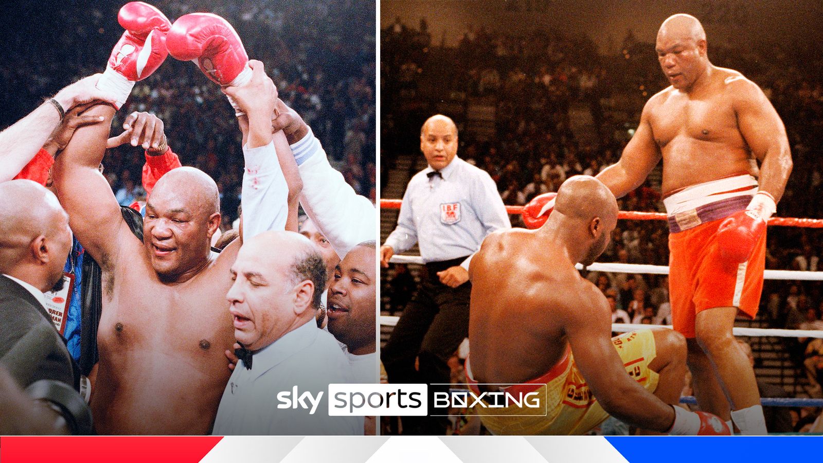 On This Day | BIGGEST upset ever in boxing?! George Foreman KOs Michael ...