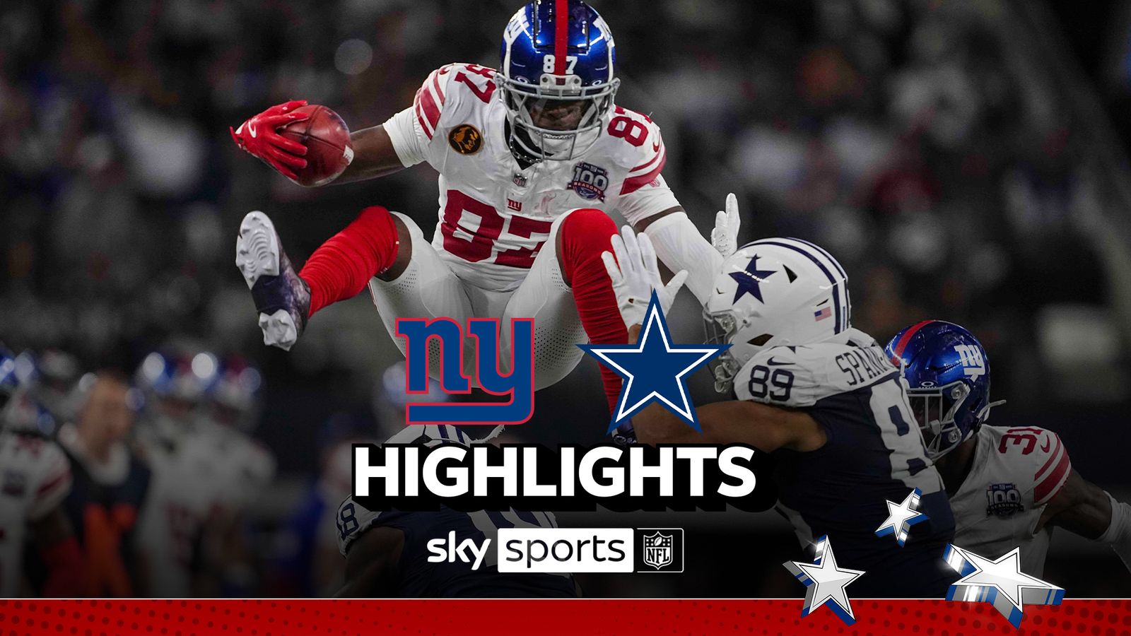 New York Giants at Dallas Cowboys 2024 Week 13 NFL highlights NFL