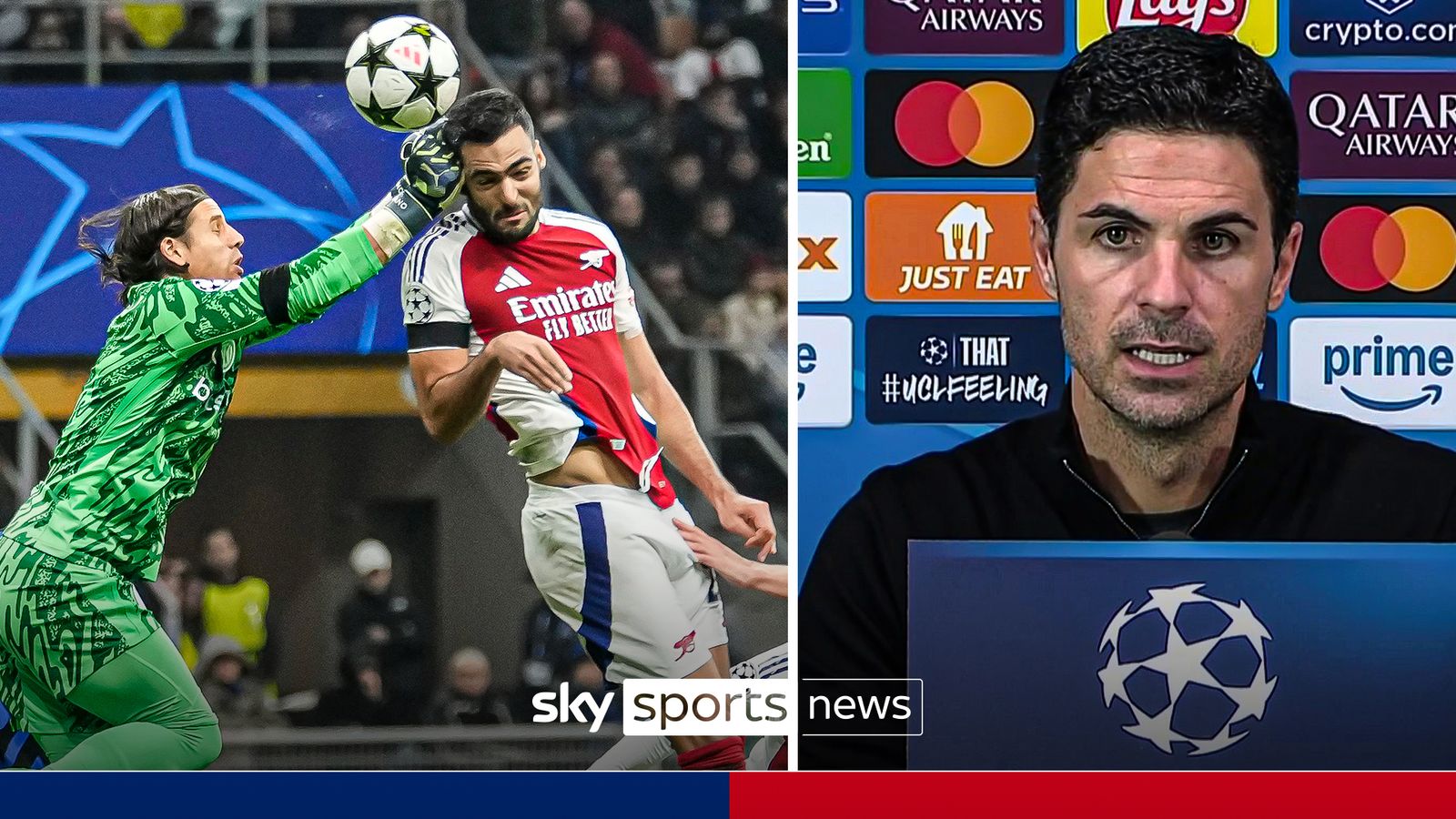 '1,000 per cent a penalty': Arteta frustrated over Merino calls