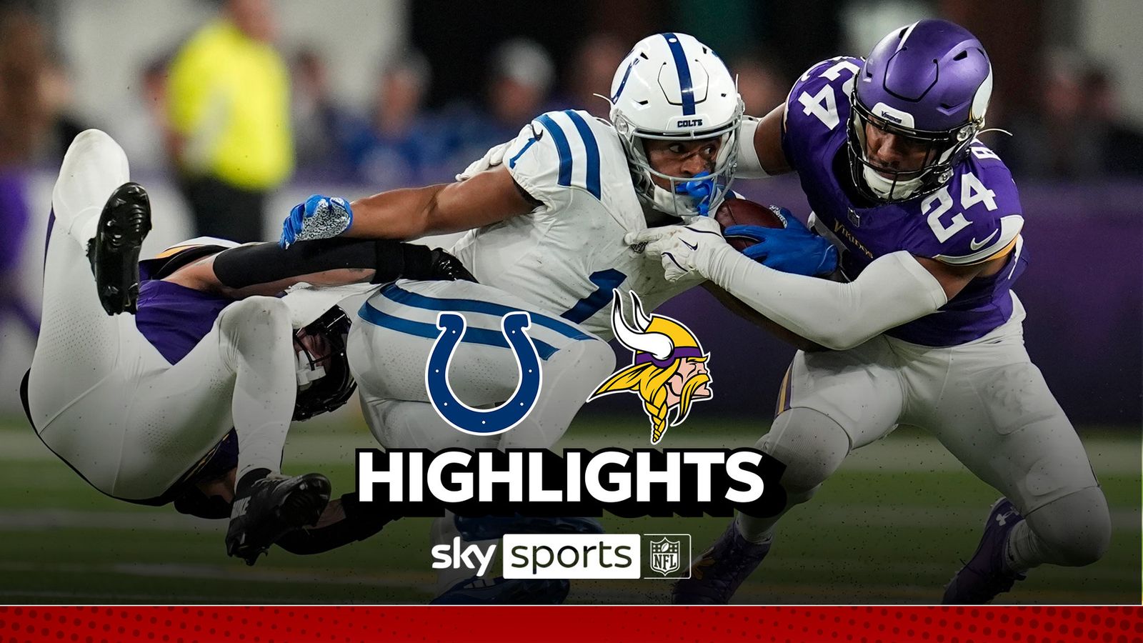 Indianapolis Colts at Minnesota Vikings 2024 Week Nine NFL highlights