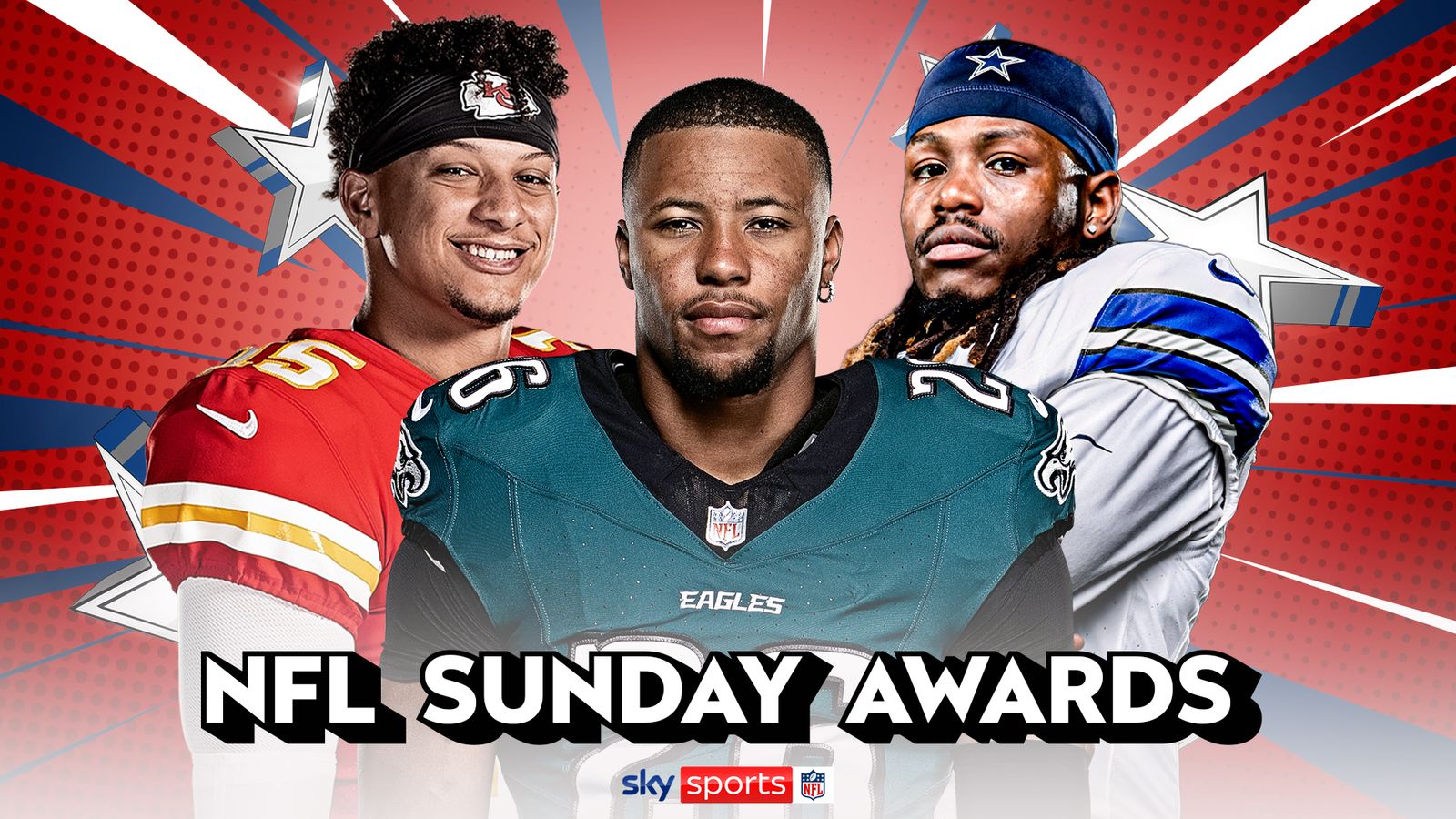 NFL Sunday awards: KaVontae Turpin, Saquon Barkley, Malik Nabers and Patrick Mahomes among Week 12 headlines