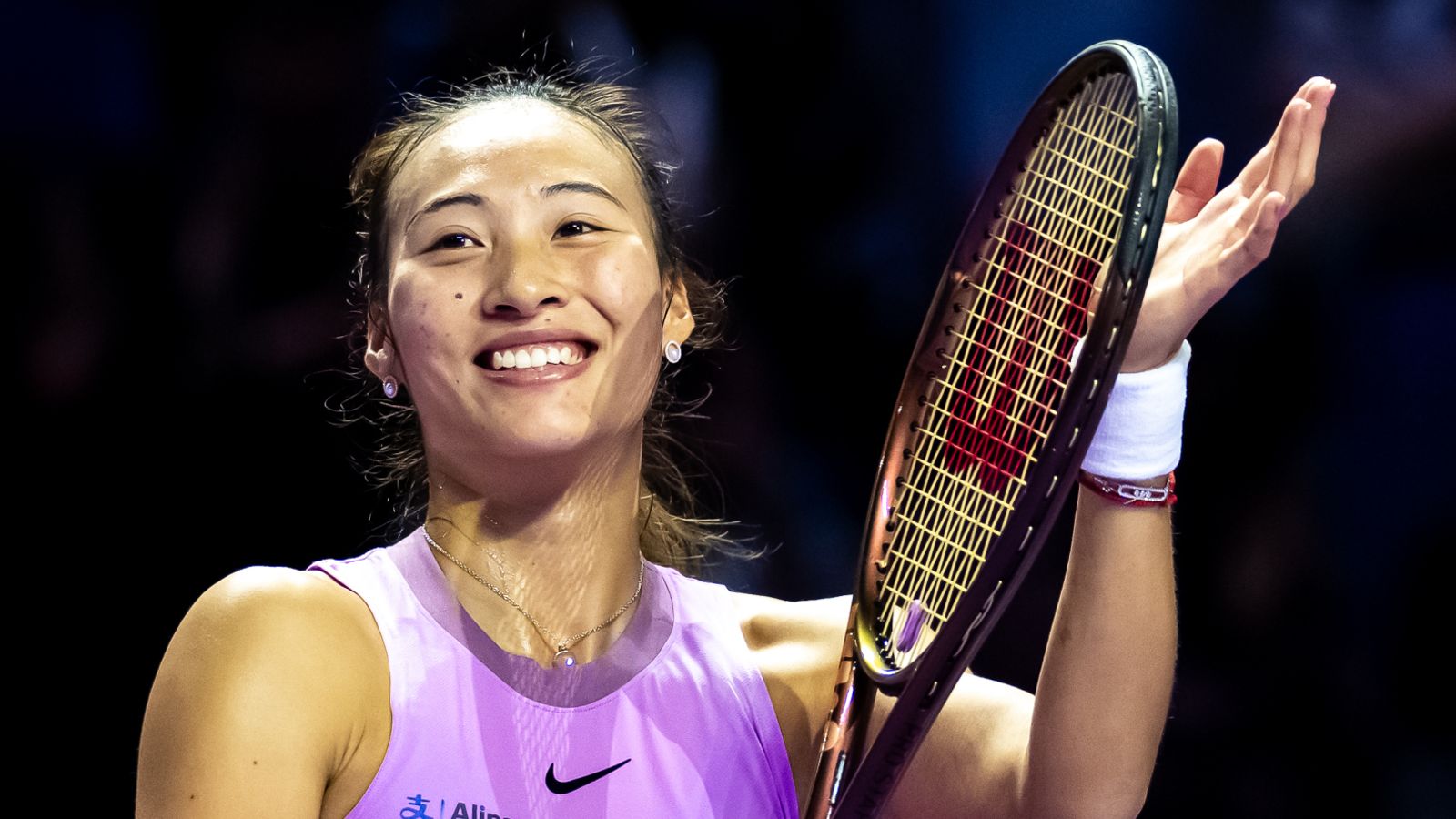 WTA Finals: Qinwen Zheng hammers Jasmine Paolini in just 67 minutes to reach semi-finals in Riyadh