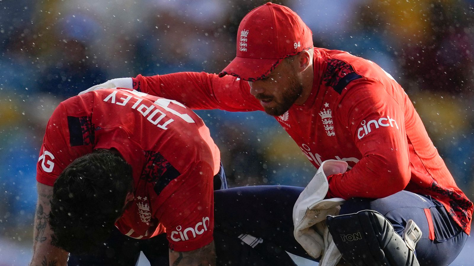 West Indies vs England: Reece Topley to miss final three T20 internationals with knee injury