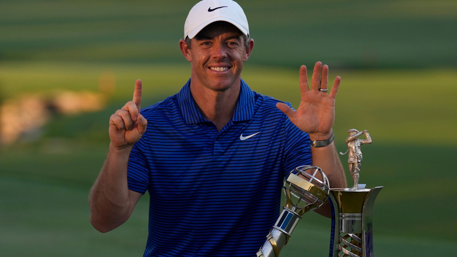 DP World Tour Championship: Rory McIlroy claims two-shot victory and tops Race to Dubai standings