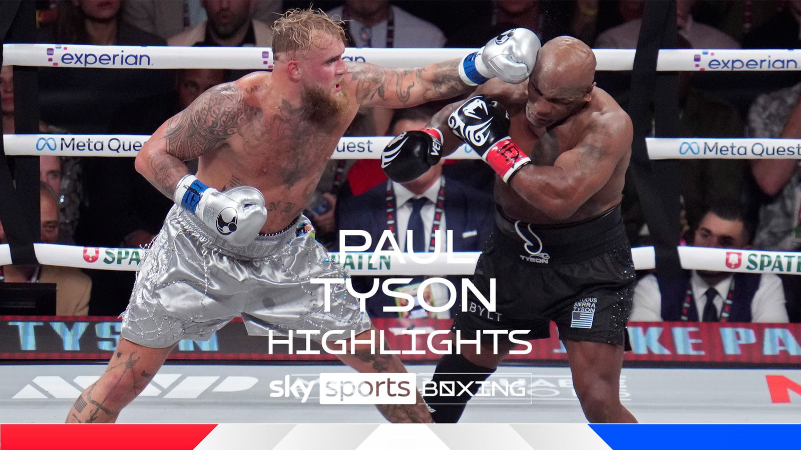 Jake paul vs mike tyson highlights