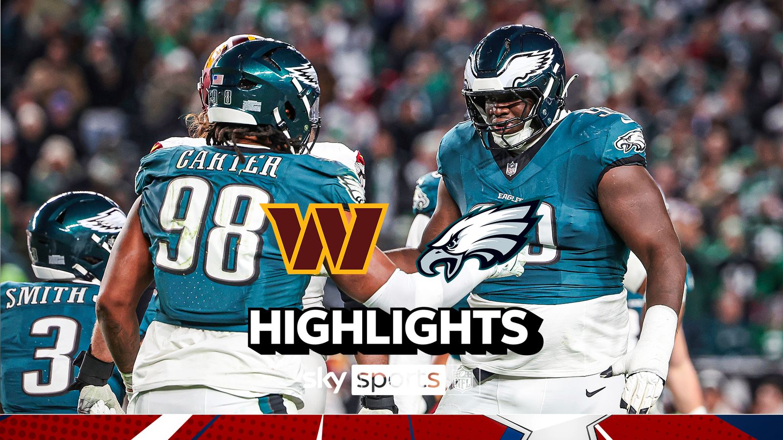 Commanders at Eagles | Week 11 NFL highlights