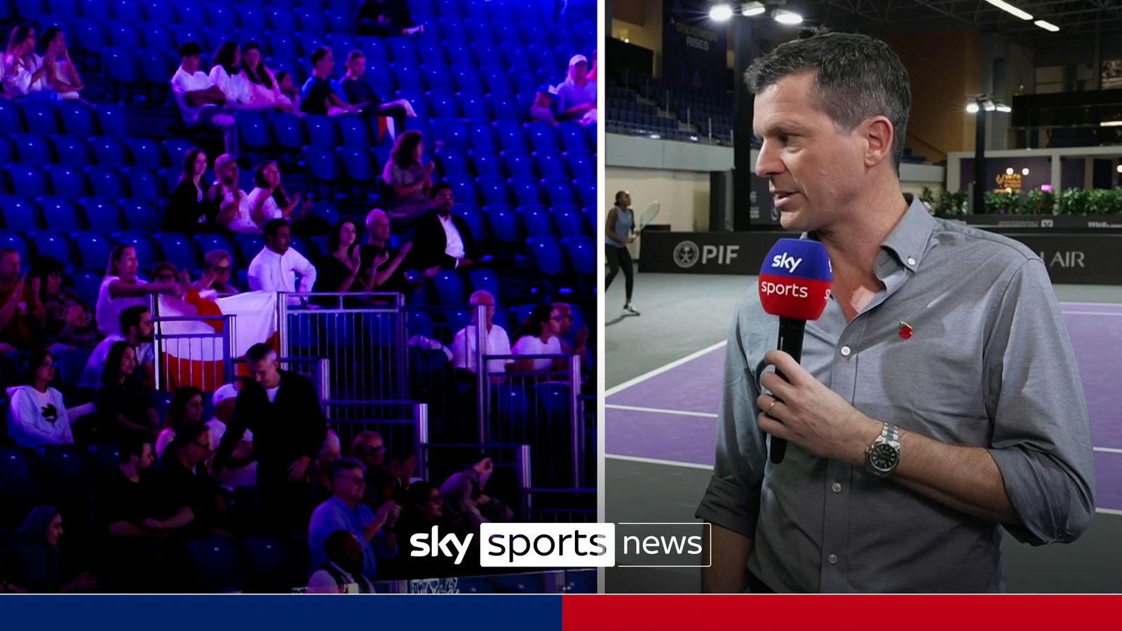 WTA Finals Riyadh: Tim Henman says lack of crowds ‘disappointing and frustrating’ | Tennis News