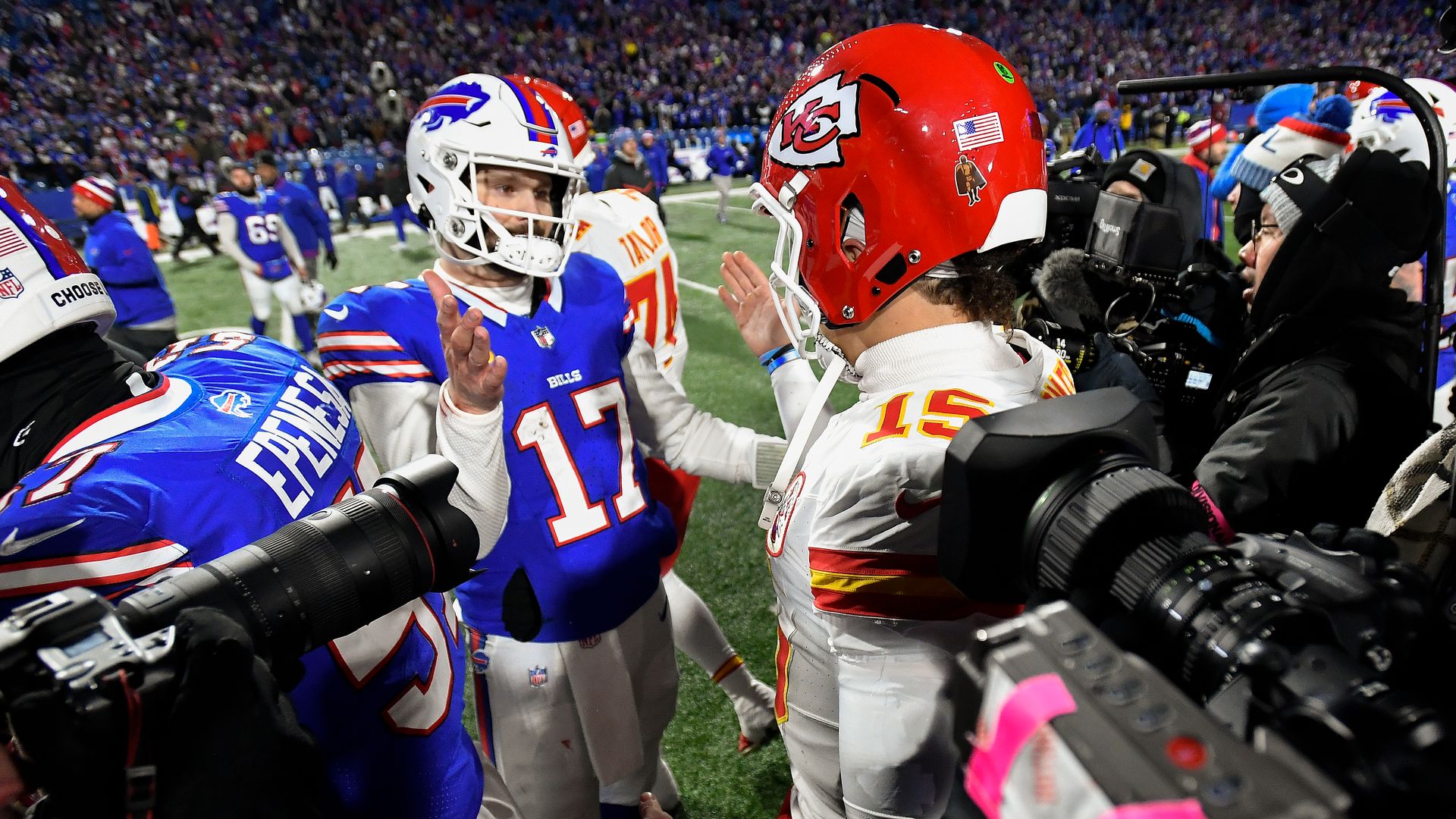 'Mahomes vs Allen has become new Manning vs Brady rivalry'