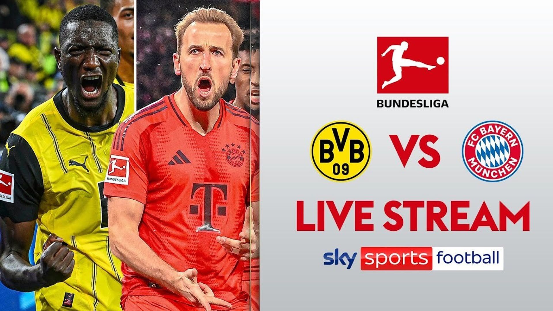 TACTICAL STREAM! | 5.30pm KO: Borussia Dortmund vs Bayern Munich