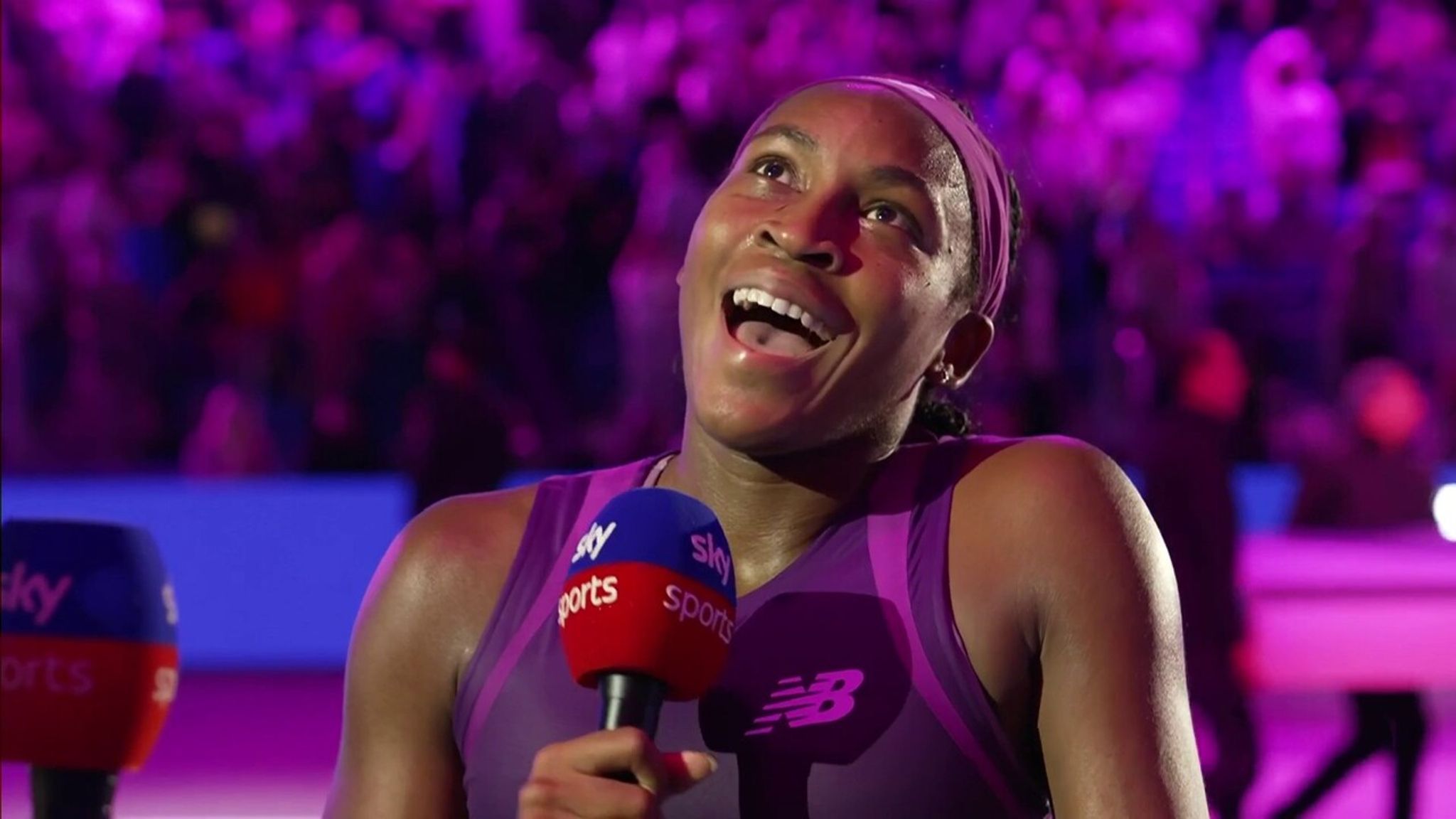 WTA Finals: Coco Gauff thrilled by win in final over Qinwen Zheng