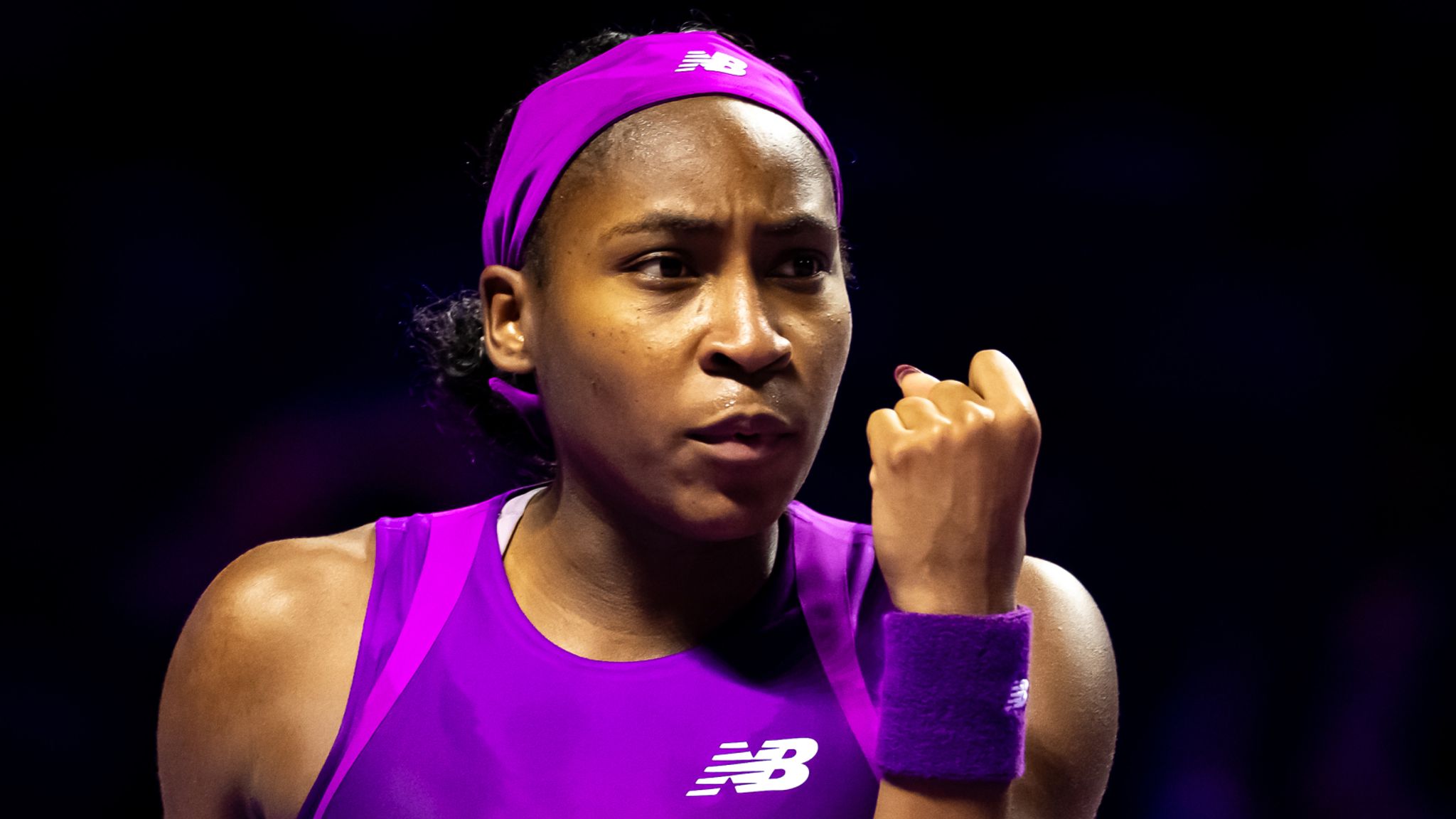WTA Finals Coco Gauff records rare win over Iga Swiatek to reach semi