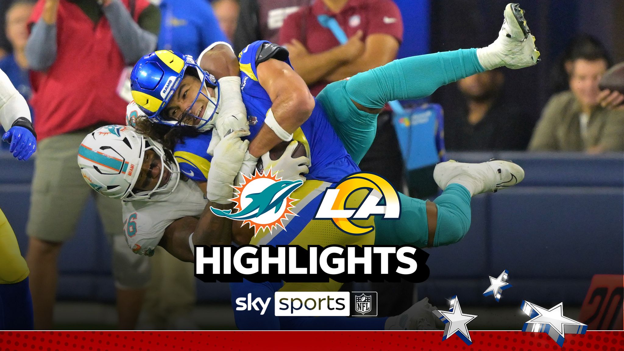 Highlights from the Miami Dolphins against Los Angeles Rams in Week 10 of  the NFL.