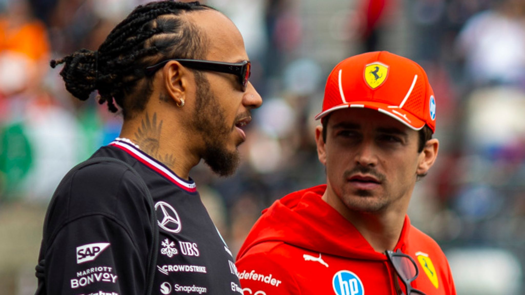 Lewis Hamilton, Charles Leclerc