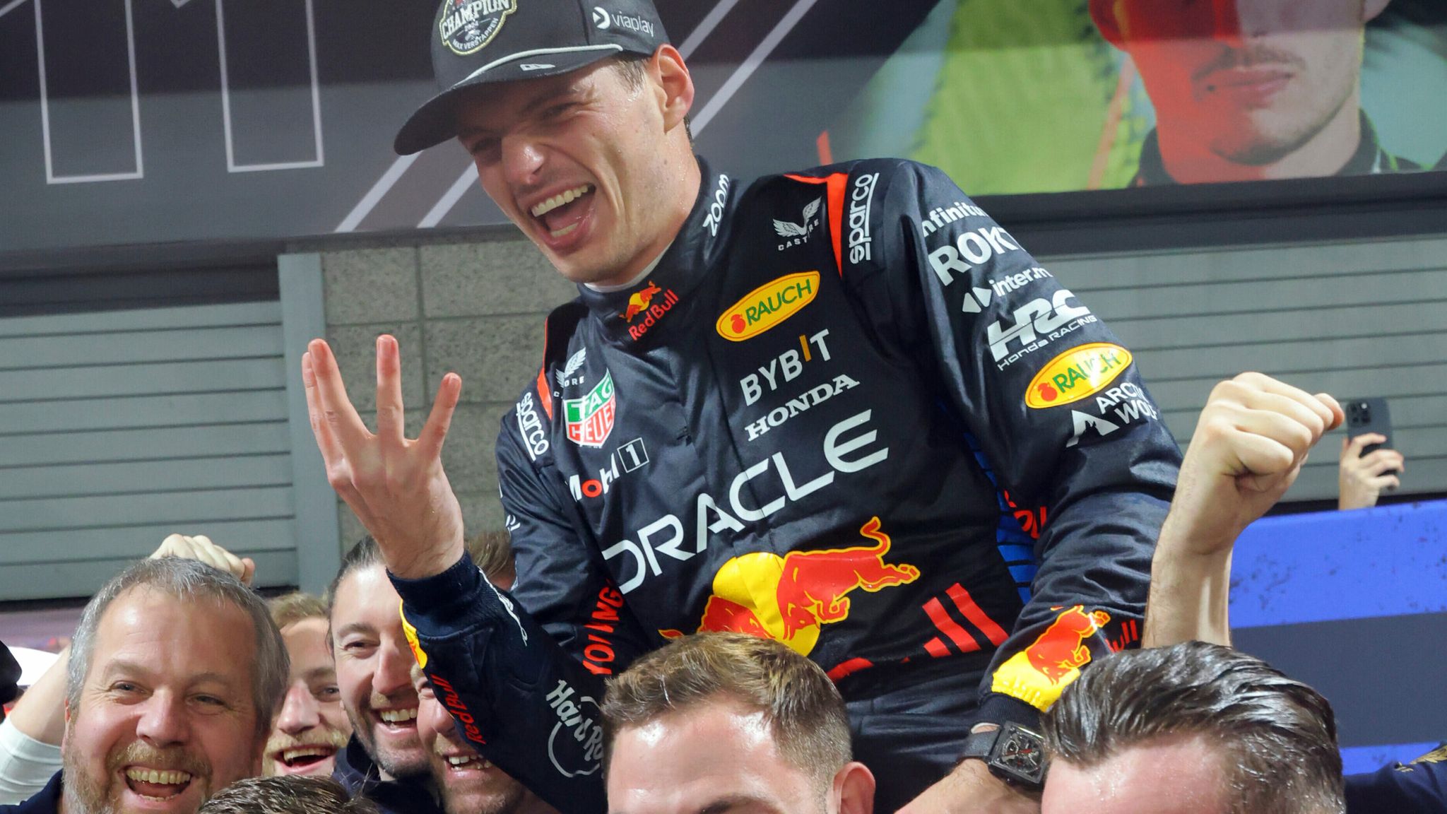 Las Vegas GP: Max Verstappen's verdict on where 2024 F1 title win ranks amid year of Red Bull difficulties | F1 News | Sky Sports