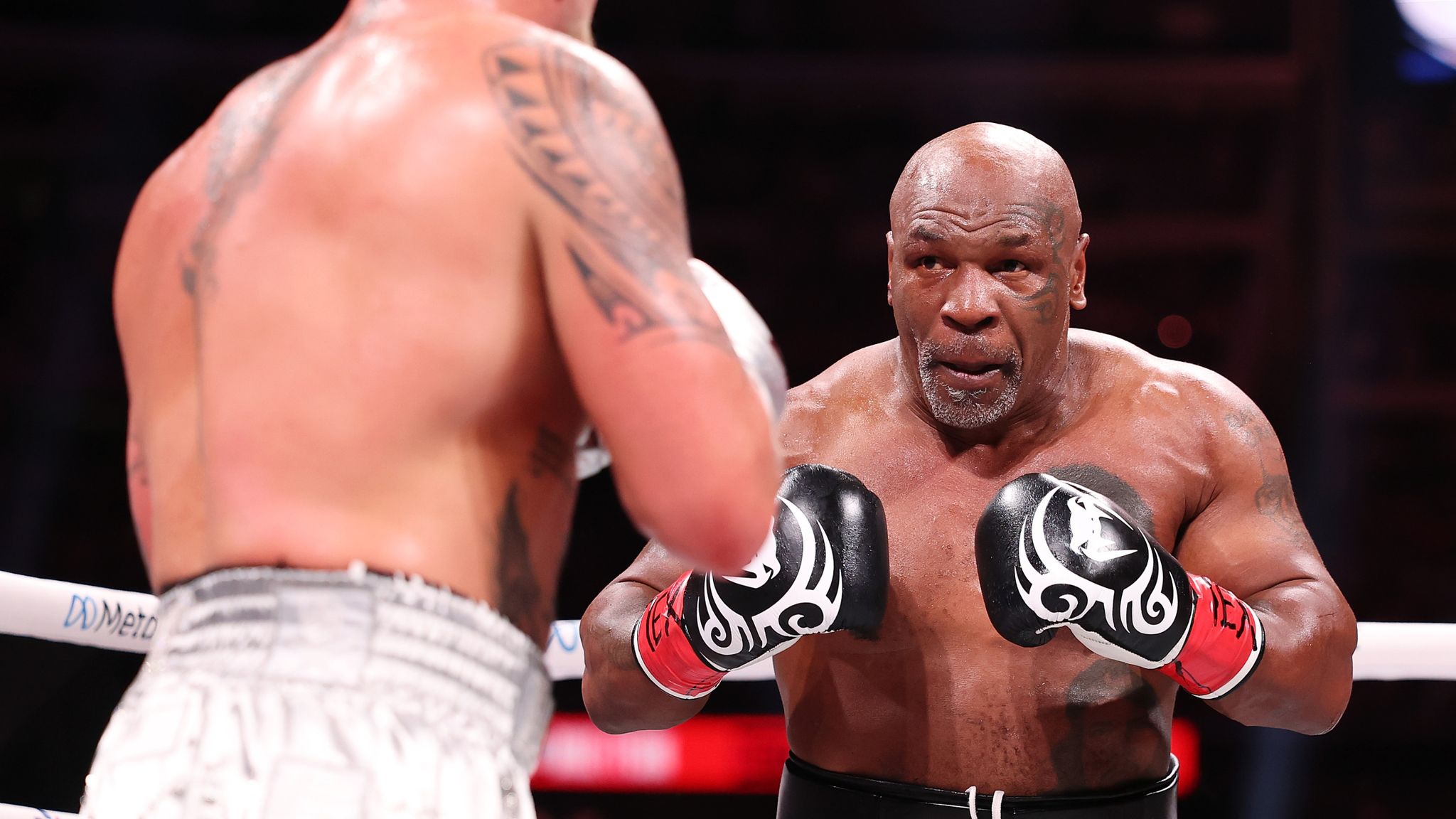 Mike Tyson vs Jake Paul: YouTuber beats former world heavyweight