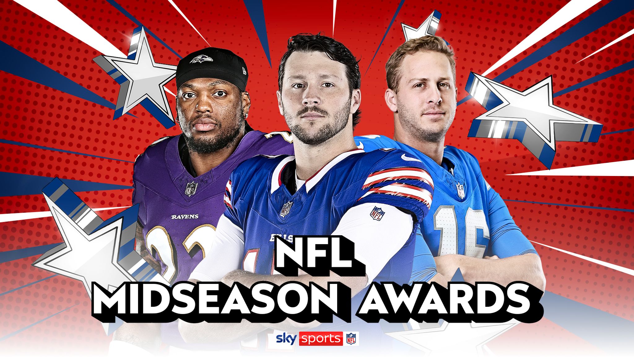 NFL midseason awards 2024 Super Bowl favourite, MVP frontrunner, Play