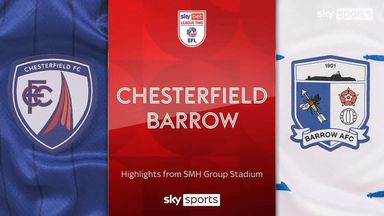 Chesterfield 1-0 Barrow