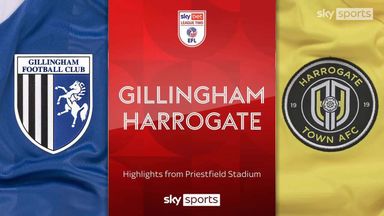 Gillingham 1-2 Harrogate 