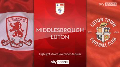 Middlesbrough 5-1 Luton