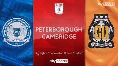 Peterborough 6-1 Cambridge