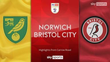 Norwich 0-2 Bristol City 