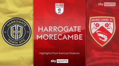 Harrogate 1-2 Morecambe