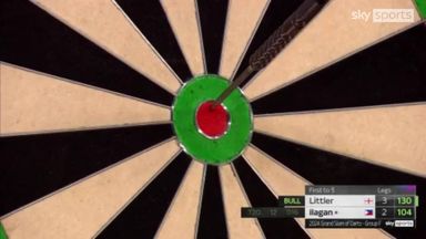 'That's what he can do!' | Littler finishes on the bull in huge 130 checkout!