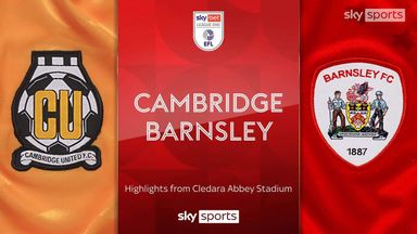 Cambridge 1-1 Barnsley