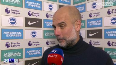 'We're not able to sustain 90 minutes' | Pep laments second half performance