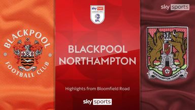 Blackpool 0-0 Northampton