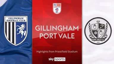 Gillingham 1-0 Port Vale