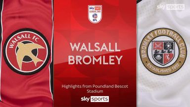 Walsall 2-2 Bromley