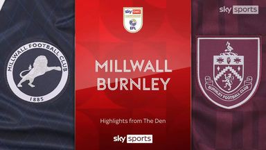 Millwall 1-0 Burnley