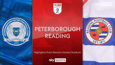 Peterborough 1-2 Reading