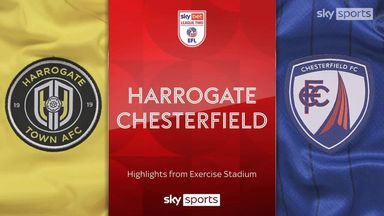 Harrogate Town 2-1 Chesterfield