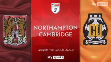 Northampton 0-0 Cambridge