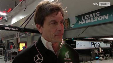 Wolff: Our car comes alive when there's a lack of grip!