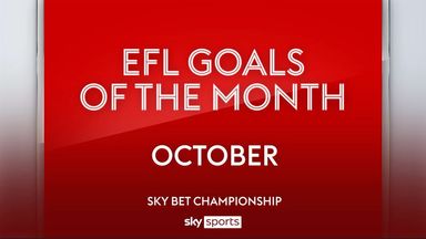 Championship: Goals of the Month | October